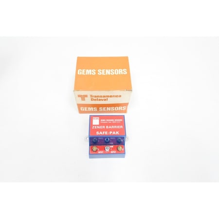 Gems Safe-Pak Positive Two Circuit Zener Barrier Other Electrical Component 50625